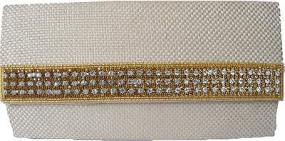 

Mahadev Exports Casual White Clutch