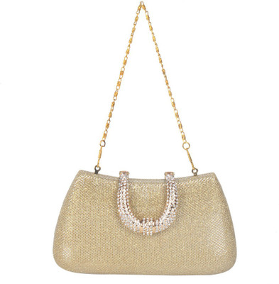 

Reedra Party Gold Clutch