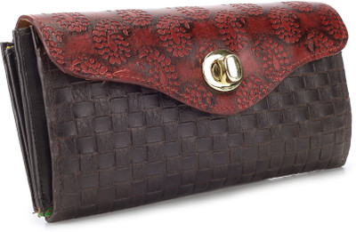 

Holii Casual Brown, Red Clutch