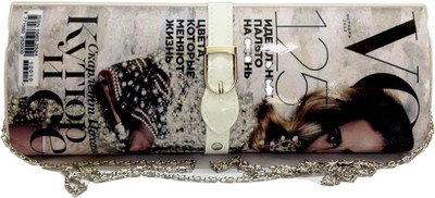 

Russo Fashion Party White Clutch