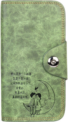 

Louise Belgium Casual Green Clutch