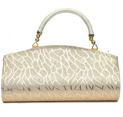 

Jolie Party Gold Clutch