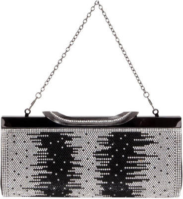 

Reedra Party Black Clutch