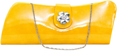 

Vermello Casual Yellow Clutch