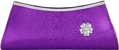 

Brazeal studio Party Purple Clutch
