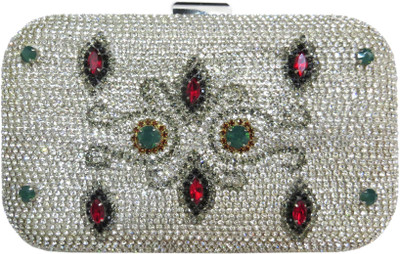 

Kawaii Casual Silver Clutch