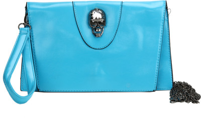 

Jolie Casual Blue Clutch