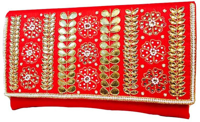 

Craftbazaar Party Multicolor Clutch