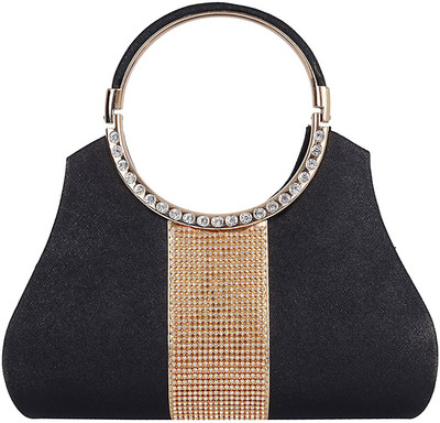 

Bagaholics Casual Black Clutch