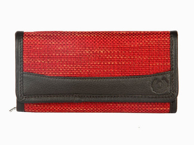 

99Cells Casual Red Clutch