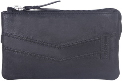 

Justanned Casual Black Clutch