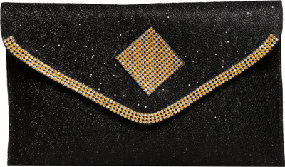 

Raeen Plus Party Black Clutch