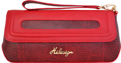 

Hidesign Casual Red Clutch