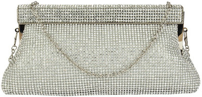 

Kion Style Party Silver Clutch