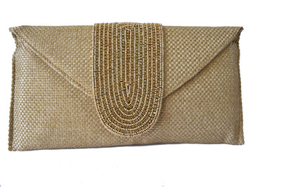 

Mahadev Exports Casual Beige Clutch