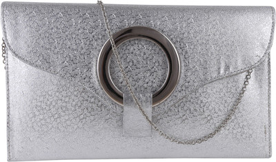 

Jewel Fuel Casual Silver Clutch