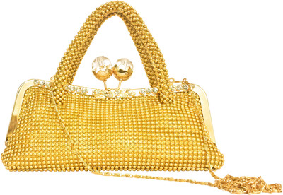 

SPLICE Party Gold Clutch