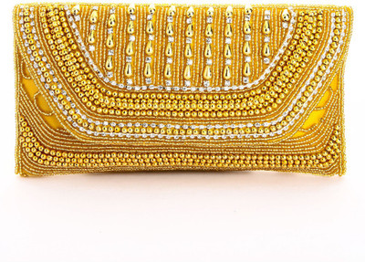 

LadyBugBag Party Gold Clutch