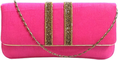 

Bhamini Party Pink Clutch