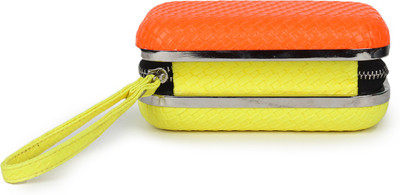 

Amatra Casual Yellow, Orange Clutch, Orange;yellow
