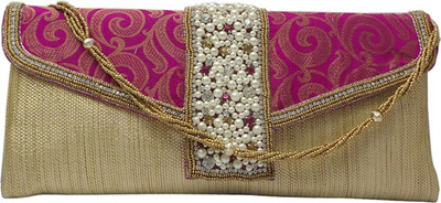 

Bhamini Party Pink Clutch