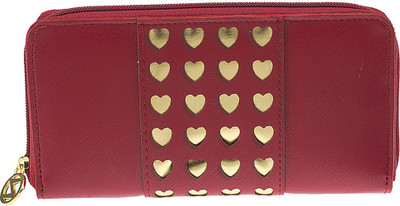 

Osaiz Casual Red, Gold Clutch, Gold;red