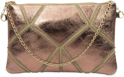 

Calligraphy Casual Beige Clutch