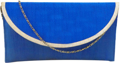

Bhamini Party Blue Clutch