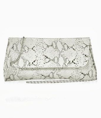 

Calvino Party White Clutch