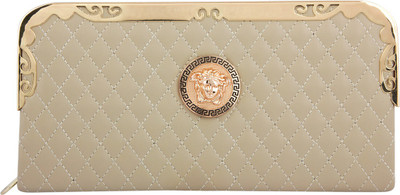 

Polki Casual Beige Clutch