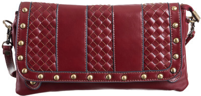 

Peaubella Casual Maroon Clutch