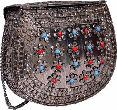 

Purpledip Party Multicolor Clutch