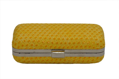 

Peaubella Casual Yellow Clutch