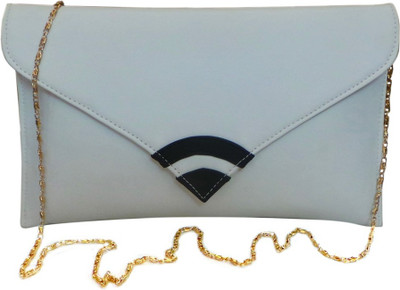 

Bhamini Casual White Clutch