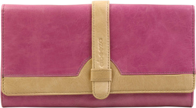 abeeza Casual Pink, Grey Clutch, Grey;pink