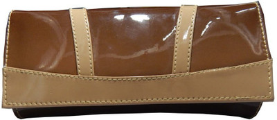 

Navaksha Party Brown Clutch