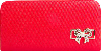 

Polki Casual Red Clutch