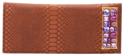 65% OFF on Favola Casual Brown Clutch