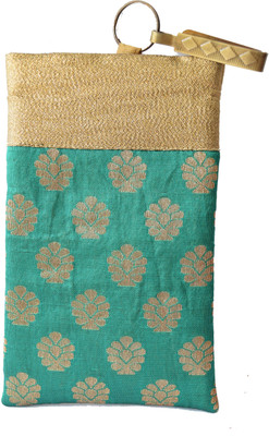 

Mahadev Exports Casual Green Clutch