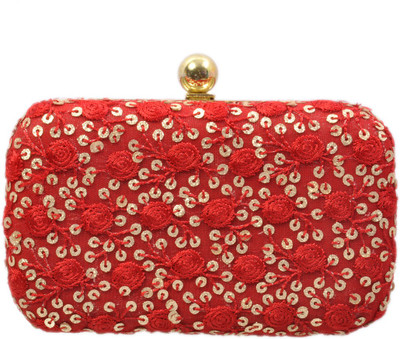 

Duchess Casual Red Clutch