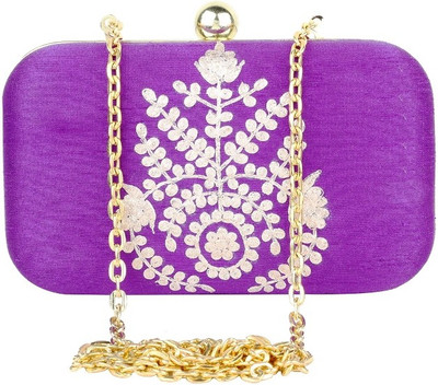 

Hepburnette Party Purple Clutch