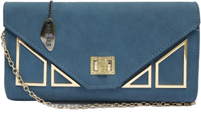

Pepgirls Party Blue Clutch