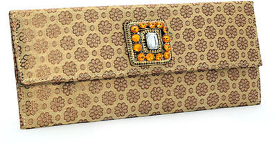 

Elligator Party Gold Clutch