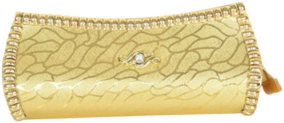 

Prajo Casual Gold Clutch