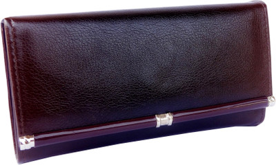 

Purseonality Casual Brown Clutch