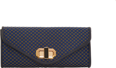 

Wanderlust Casual Blue Clutch