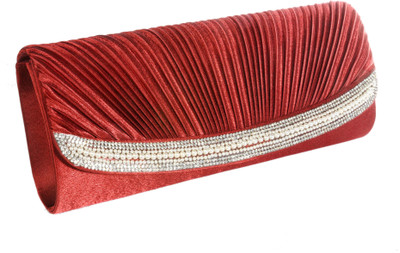 

SlingOn Party Maroon Clutch