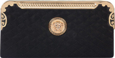 

Polki Casual Black Clutch