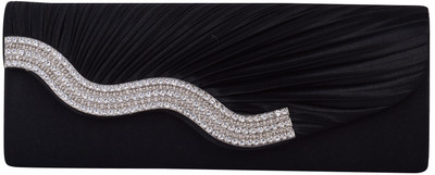 

Glamora Party Black Clutch