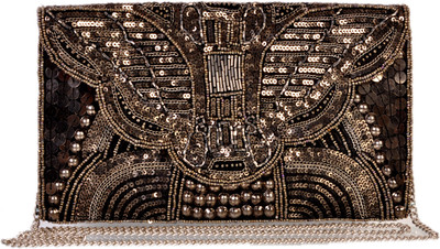 

Diwaah Party Black Clutch